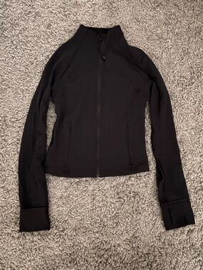 Lululemon cropped define jacket *Nulu - BLACK • Size 6